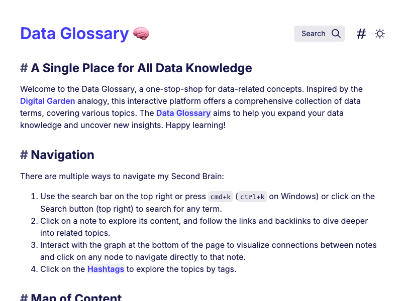 Data Dictionary 🧠 — Quartz built with Obsidian
