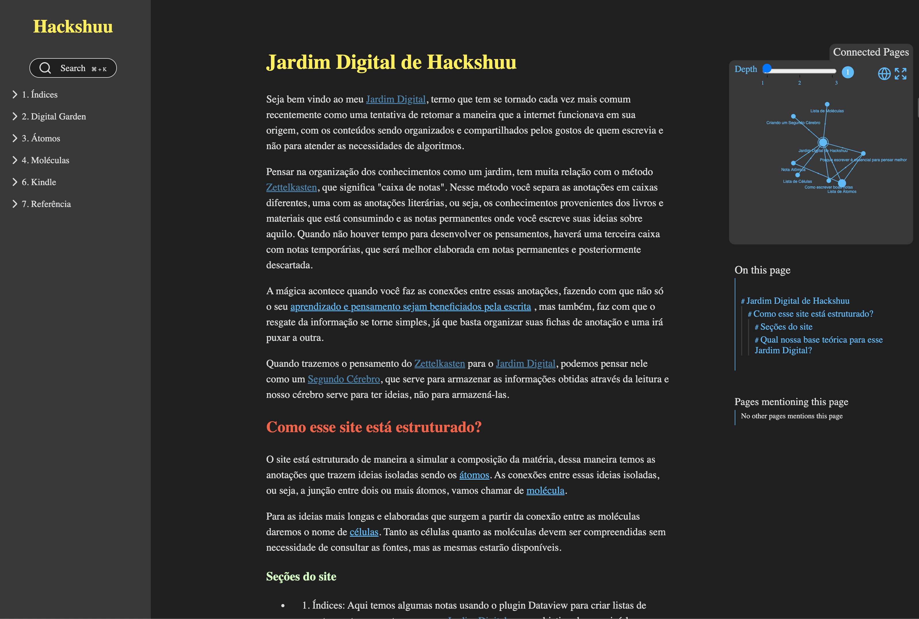 Jardim Digital de Hackshuu — Digital Gardens built with Obsidian