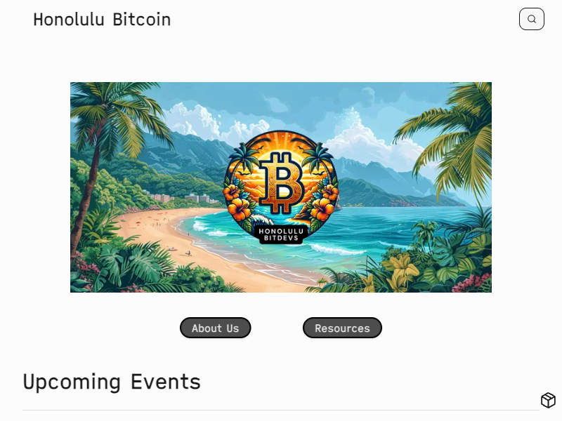 Honolulu Bitcoin — Digital Gardens built with Obsidian