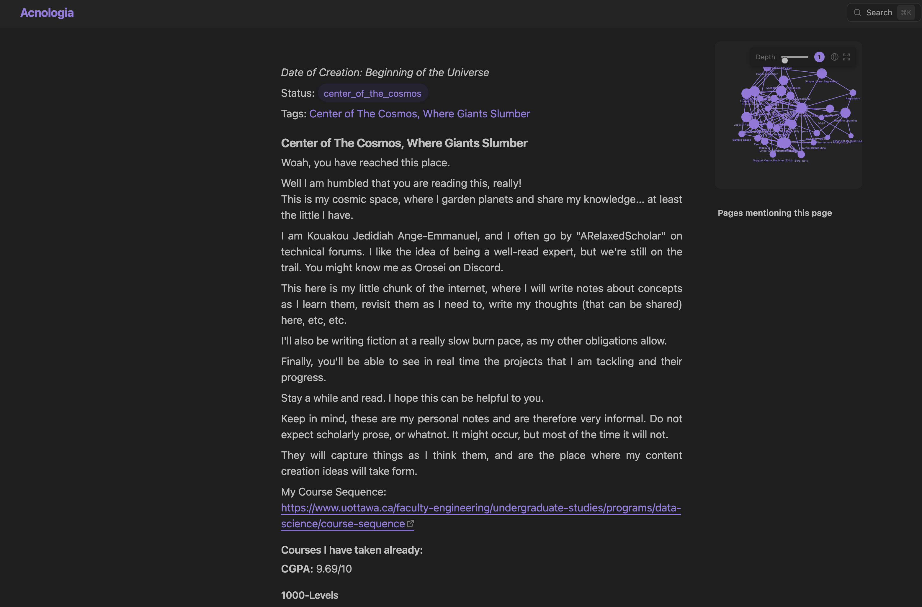 Acnologia ~ Jedidiah's Notes — Obsidian Publish built with Obsidian