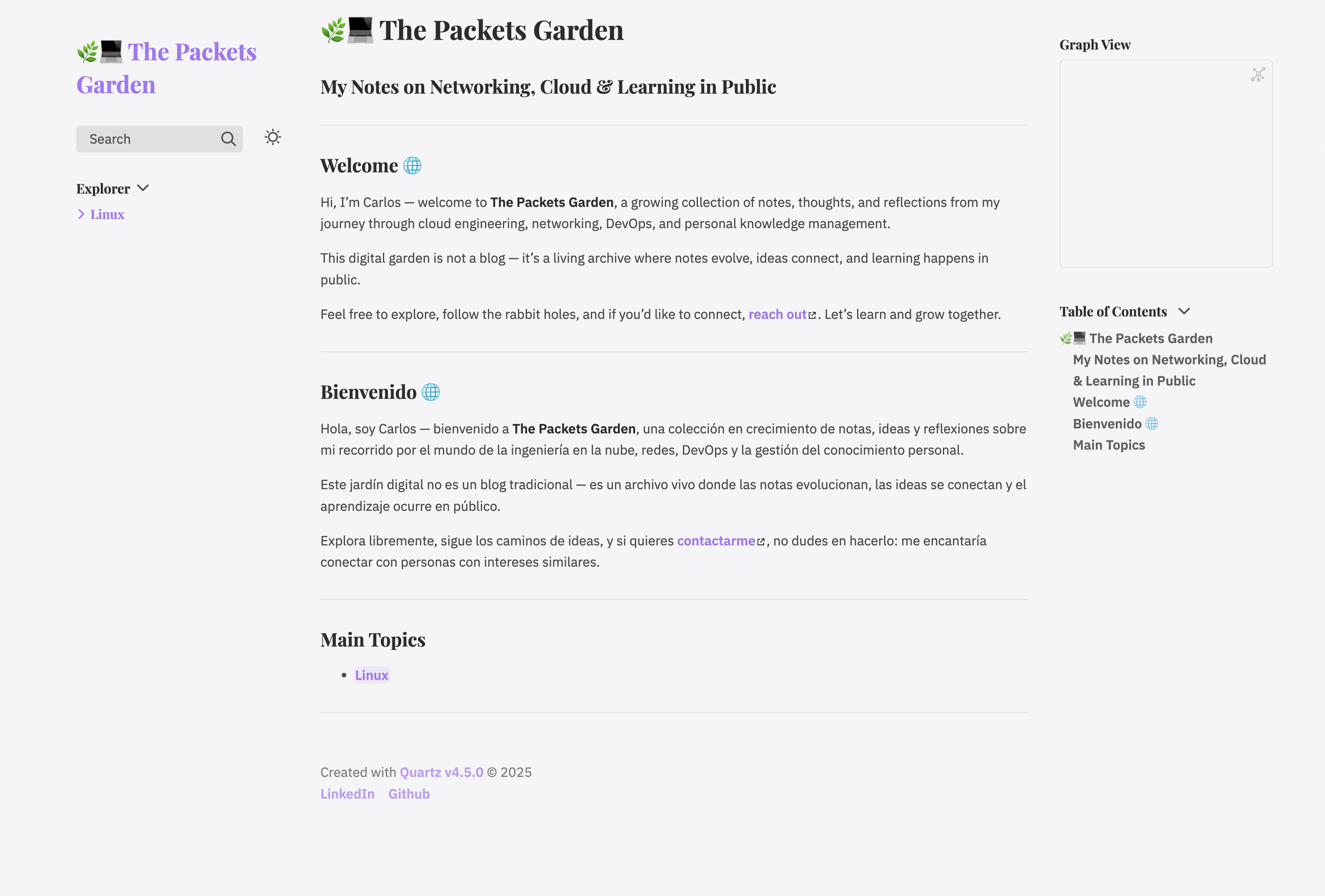 The Packets Garden — Quartz built with Obsidian