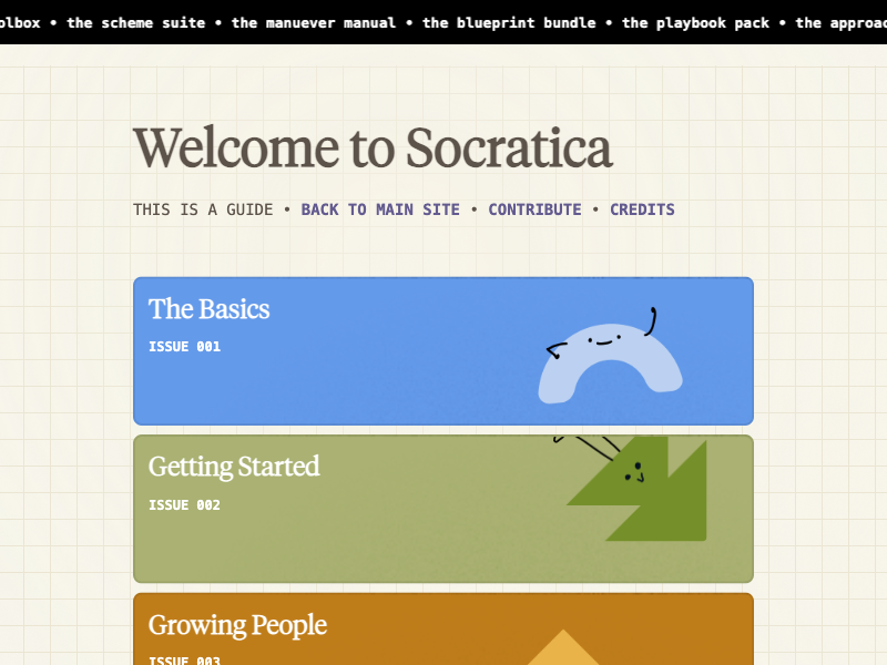 Socratica Toolbox — Quartz built with Obsidian