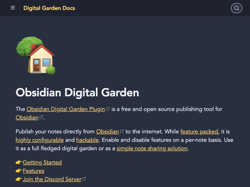 Digital Garden - Publish Obsidian Notes For Free — Digital Gardens built with Obsidian
