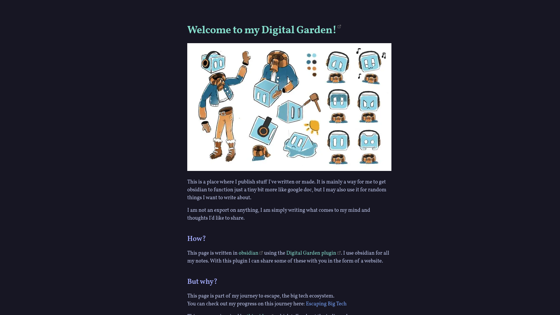 IceCubeMaker's Digital Garden — Digital Gardens built with Obsidian