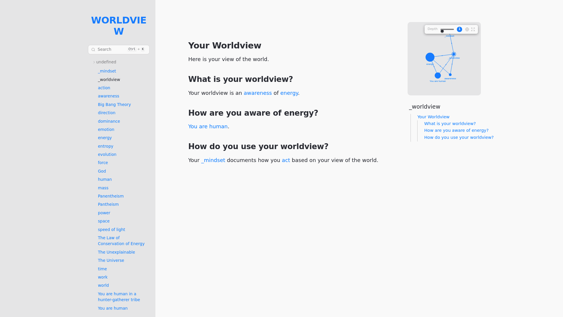 WORLDVIEW - SwitchUpCB — Digital Gardens built with Obsidian